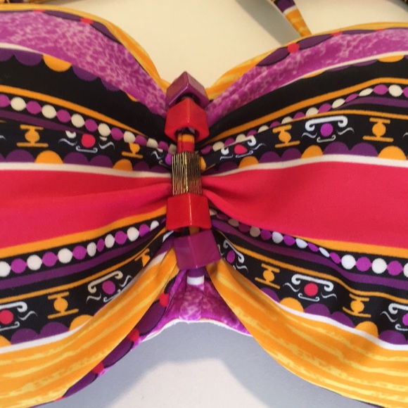 La Vie en Rose - Bandeau Swim Top - Picture 2 of 7